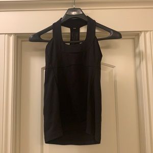Black Lululemon Racerback Tank
